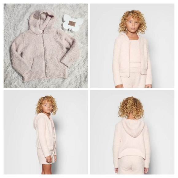 SKIMS Other - SKIMS KIDS COZY KNIT HOODIE/ 2T-3T/ DUSK/ NWT